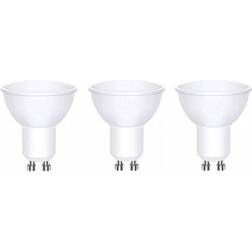 ExtraStar GU10 6W LED Light bulb Daylight Pack of 3