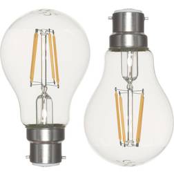 Litecraft Pack of 2 6W 2 B22 Bayonet Cap LED Bulb