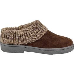 Clarks Knitted Slipper - Dark Brown