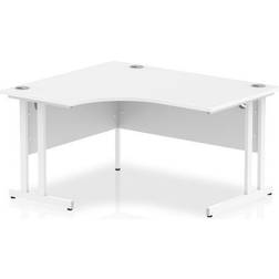 Impulse 1400mm Left Crescent Writing Desk