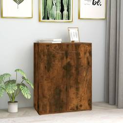 vidaXL Smoke Oak Sideboard 60x30x75 cm Multicapa Aparador