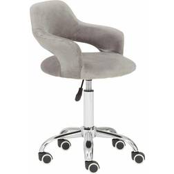 Premier Housewares Velvet Office Chair