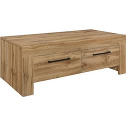 Birlea Compton Brown Coffee Table 120x120cm