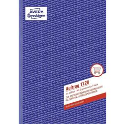 AVERY Zweckform Bestillingsblanket 40 Ark A4 Duplikat Karbonfri