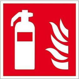 Safetymarking SafetyMarking, Sicherheitskennzeichnung, Brandschutzaufkleber "Feuerlöscher" quadratisch