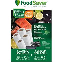 FoodSaver Vacuum Sealer Plastic Bag & Foil