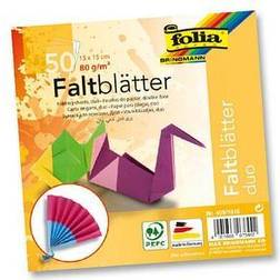 Folia Folia Vouwpapier Duo 15 x 15 cm Set of 50