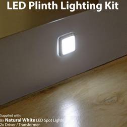 Loops Square Ceiling Flush Light