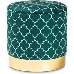 Baxton Studio Serra Glam Seating Stool