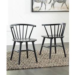 Ashley Signature Otaska Modern Farmhouse Spindle Kitchen Chair 2