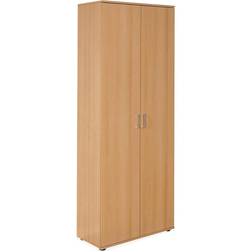Inter Link De Rangement 2 Portes Chêne TREVA 5 étagères Armoire