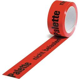 Transpak Strecken Warnklebeband Rouge Palette Nicht Belasten Strecke Par 36