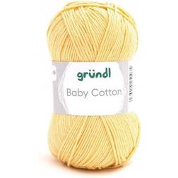 Gründl Wolle Baby Cotton 50 g gelb