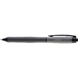 Stabilo Gelschreiber Palette, Metallspitze, Strichstärke 0,4 mm, nachfüllbar, 10 Stück, schwarz