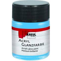 Kreul Acryl Glanzfarbe himmelblau 50 ml