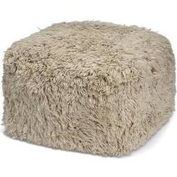 Classic Collection Beige Cloudy Siddepuf