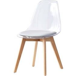 Dkd Home Decor Spisebordsstol Træ Polykarbonat Køkkenstol