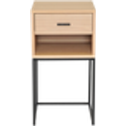 Nordic Furniture Group Domino Med Hylde Natur Sengebord