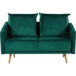 Beliani Modern Velvet 2 Seater Sofa