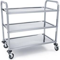 Exxent Serveringsvagn, 3 hyllplan Trillebord