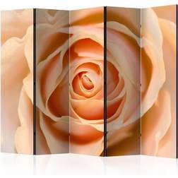 Arkiio Skärmvägg Peach-Colored Rose II Rumsavdelare