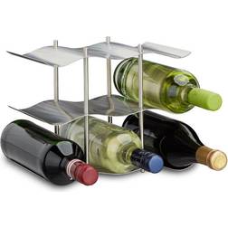 Relaxdays Steel Wine Rack