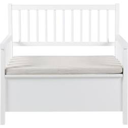 Actona Aster beige stof Siddebænk