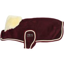 Manteau Pour Chien Heavy Fleece - Bordeaux - Rouge/Orange - S/M