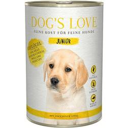 Dog's Love Junior Fjerkræ 12 x 400 g