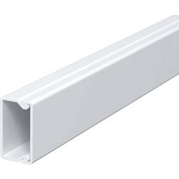 OBO Bettermann Kabelkanal WDKH-15030RW 15x30 hvid RAL 9010 halogenfri 48 meter