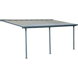 Palram Grau Canopia Feria 3x6.10 Terrassenüberdachung