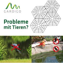 Gardigo Pond Protection Grid Type De Fonctions Effet Dissuasif 20 pcs