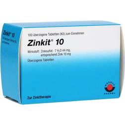 Zinkit 10 Überzogene Tabletten 100