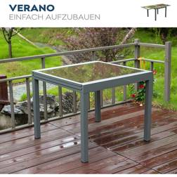 Home Deluxe Gartentisch VERANO ausziehbar
