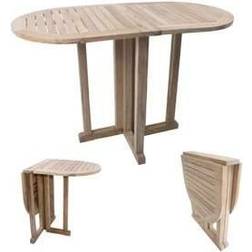 Garden Pleasure Balkonklapptisch SAMS Teak B-grade Mesa Auxiliar de Exterior