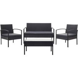 MCW Poly-Rattan Garnitur MCW-F56, Sitzgruppe Lounge-Set