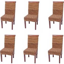 MCW Esszimmerstuhl Manfredonia, Korbgeflecht 6er-Set