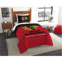 Northwest Blackhawks Draft Twin Bedspread Multicolour (218.4x162.6cm)