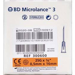 BD Microlance Needles 3-pack