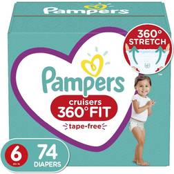 Pampers Cruisers 360° Fit Diapers Size 6 15+kg 74pcs