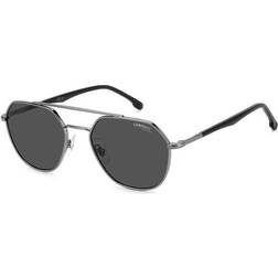 Carrera 303/S KJ1/IR Sunglasses - Dark Ruthenium/Grey