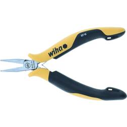 Wiha 32742 Straight, Serrated ESD Needle-Nose Pliers