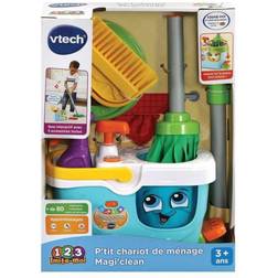 Vtech 1, 2, 3, imite moi P'TIT CHARIOT DE MÉNAGE MAGI'CLEAN