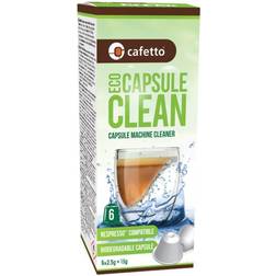 Cafetto Eco Capsule Clean ekologisk rengöringskapsel 6 st