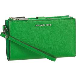 Michael Kors Adele Leather Wallet - Palm Green