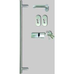 Meeth Meeth Haustürstoßgriff-Set abgerundet Innentür R (x200cm)