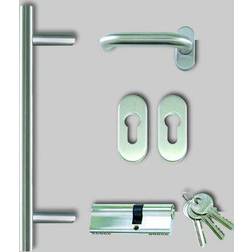 Meeth Meeth Haustürstoßgriff-Set abgerundet Innentür R (x200cm)