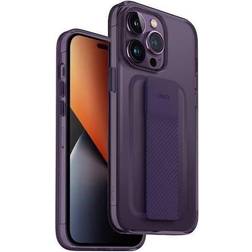 Uniq iPhone 14 Pro Max Mobilskal Heldro Mount Lila