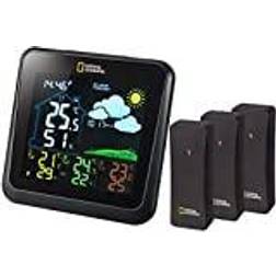 National Geographic Bresser Va Weather Station With Color Display And 3 Sensors