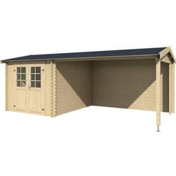 Lasita Maja Ivana Log Cabin L590 x W312.6 x H228 cm (Building Area )